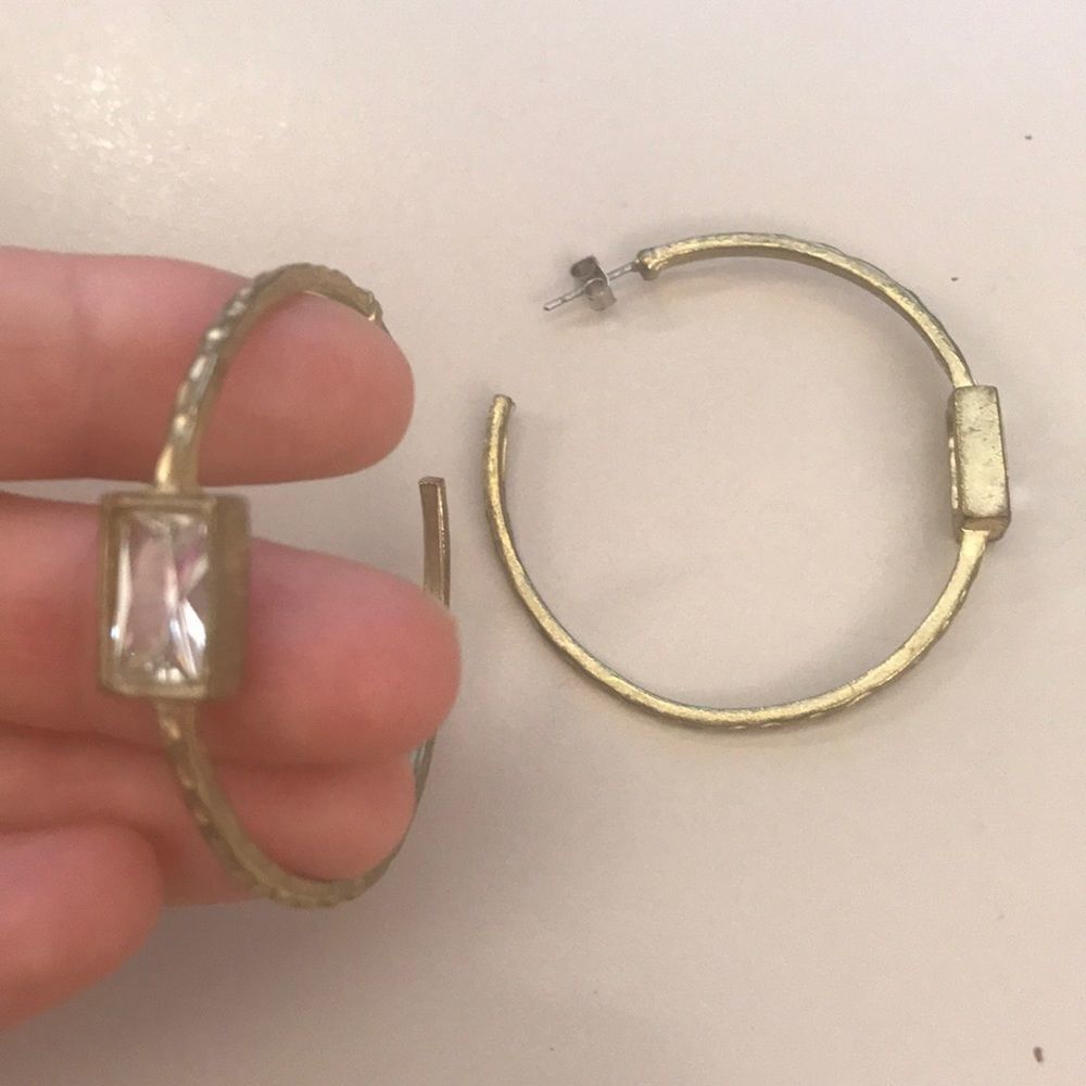 Gold hoops! 